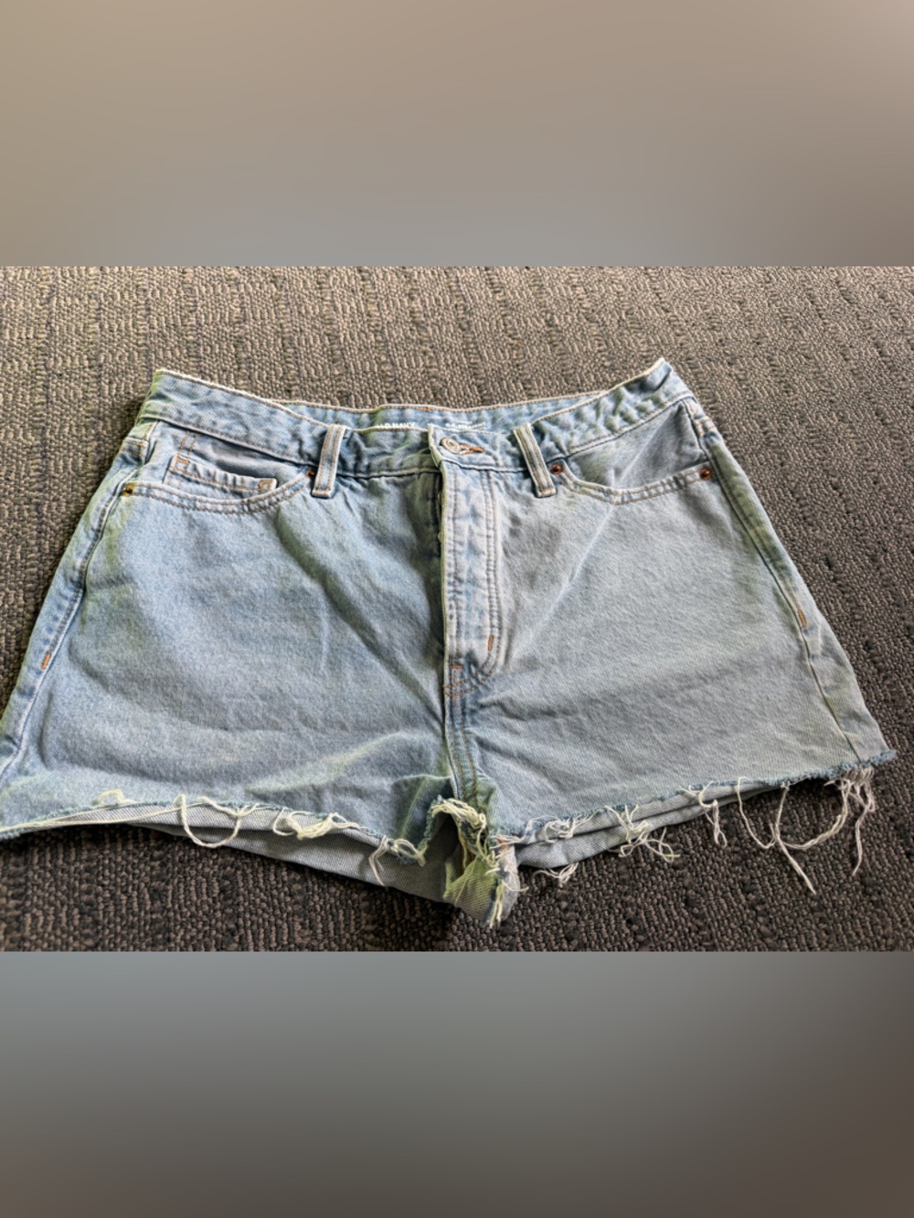 Lnwot Old Navy Light Blue Sz 12  Denim Shorts.